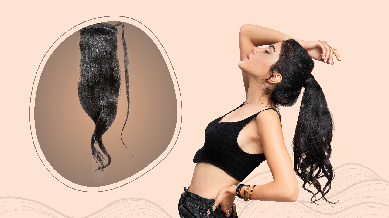 Wrap-Around Ponytail